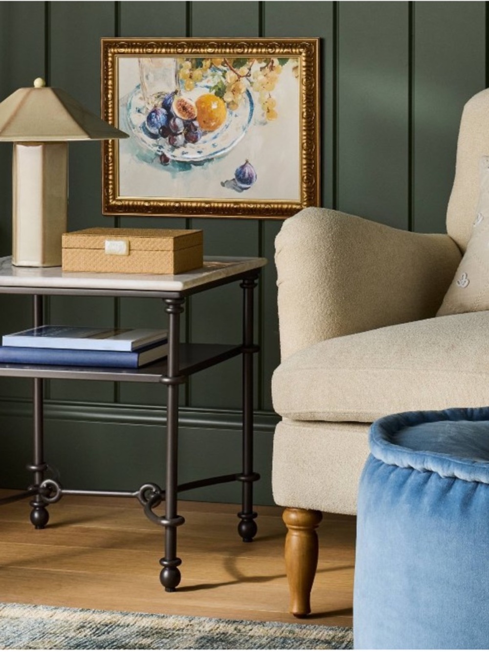 STUDIO MCGEE NWT 18"x14" Table Still Life Wall Art - Picture 2 of 6